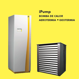 climatização integral com iPump Bomba de calor para geotermia e aerotermia